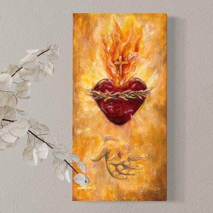 HEART OF JESUS - FINE ART PRINT