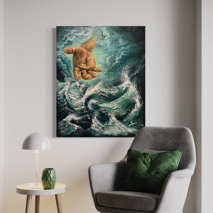 HAND OF GOD - FINE ART PRINT