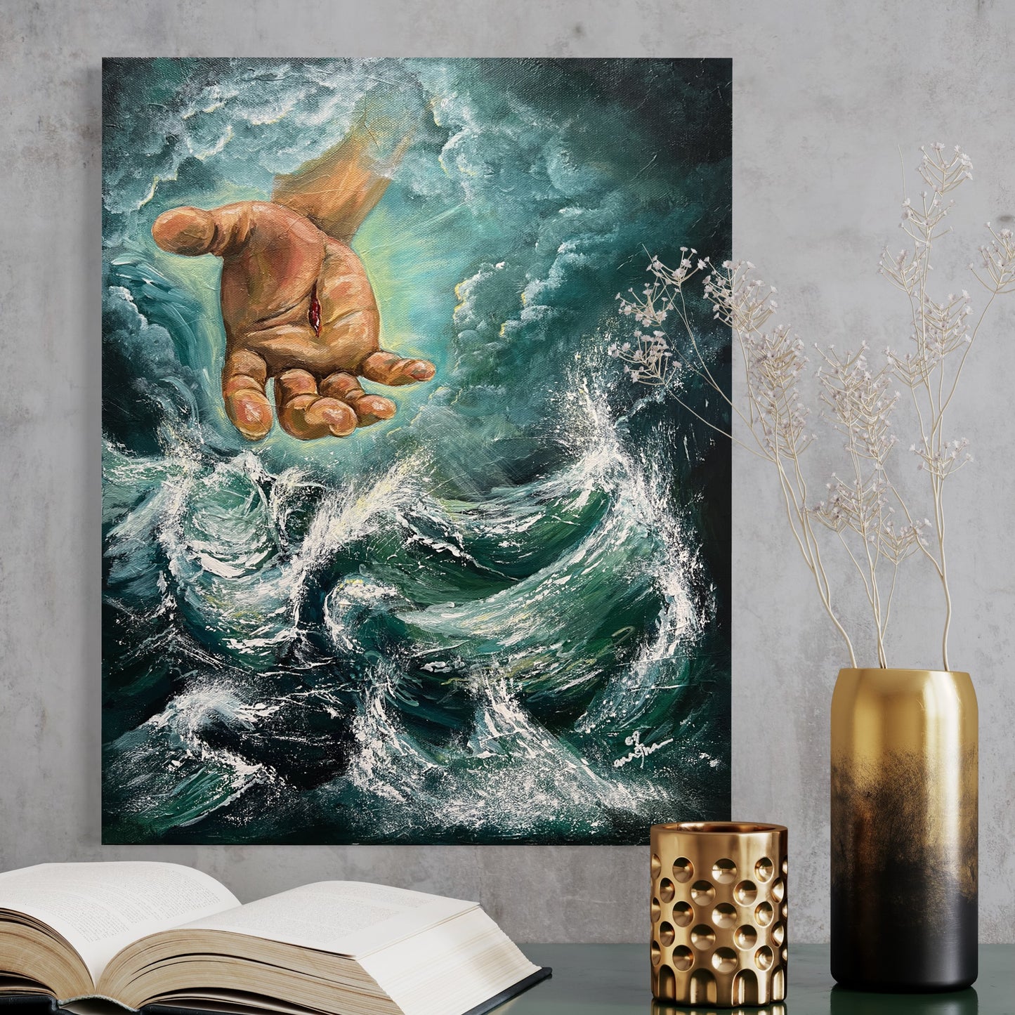 HAND OF GOD - FINE ART PRINT