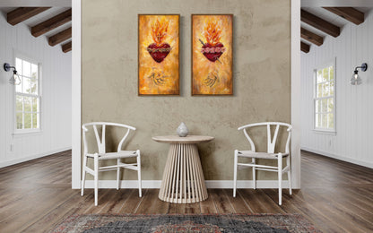 HEART OF JESUS - FINE ART PRINT