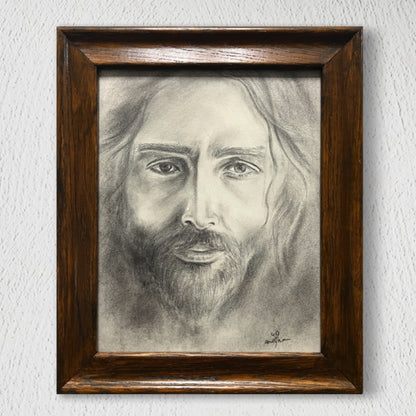 JESUS, 8x10" - Original Pencil Drawing