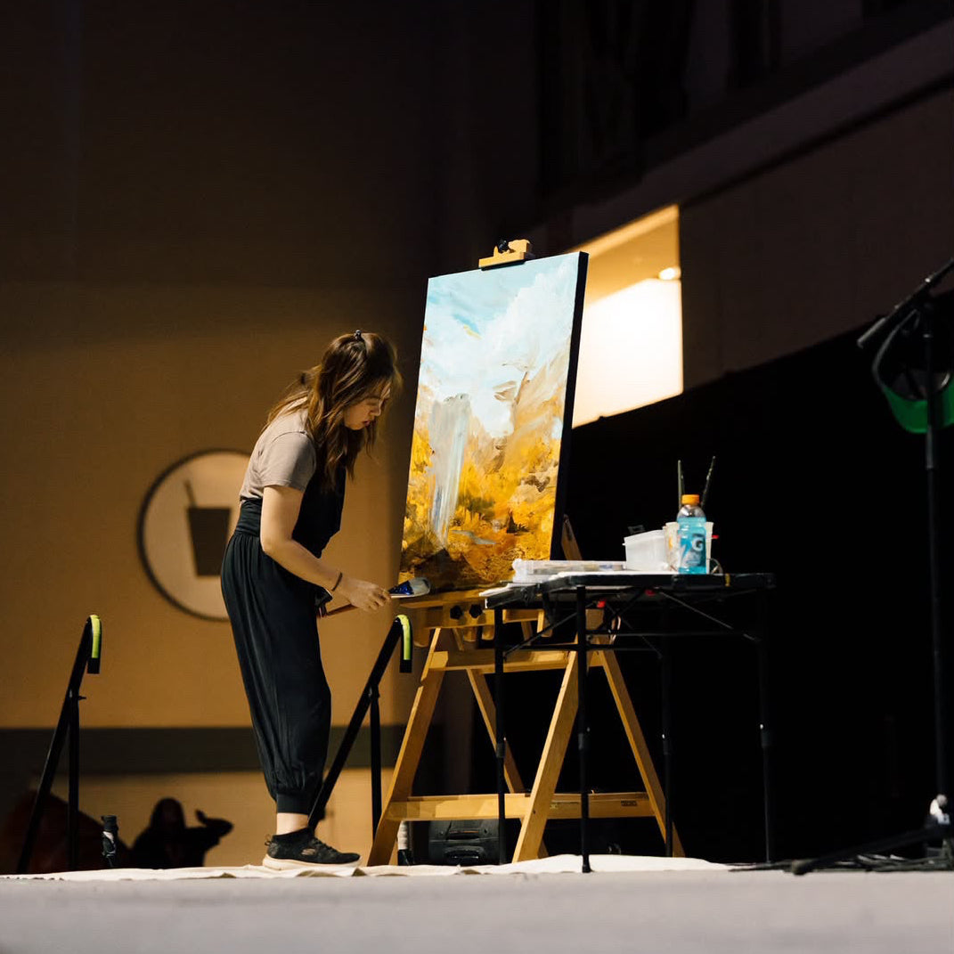 LIVE PAINTING 1 - FINE ART PRINT