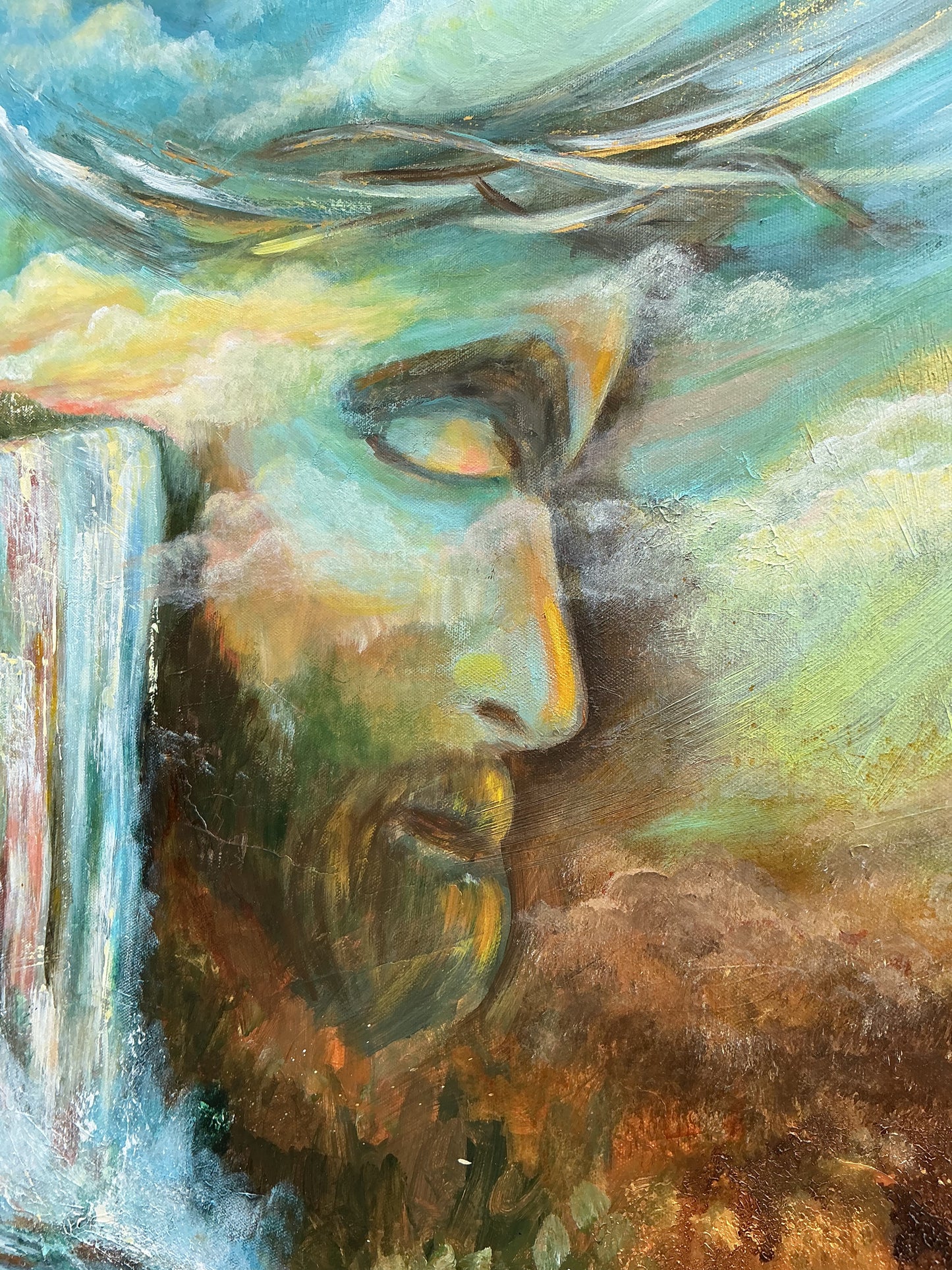 LIVE PAINTING 1 - FINE ART PRINT