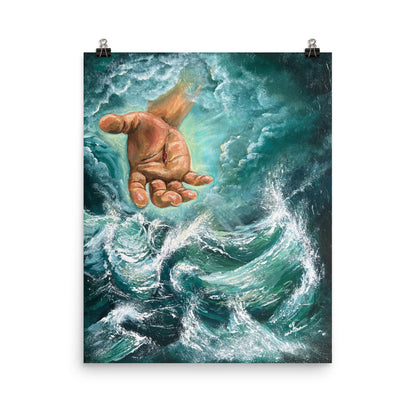 HAND OF GOD - FINE ART PRINT