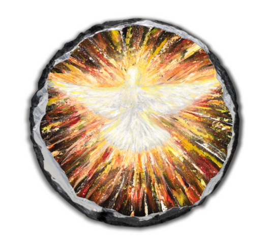 COME HOLY SPIRIT- SLATE ROCK (LARGE)