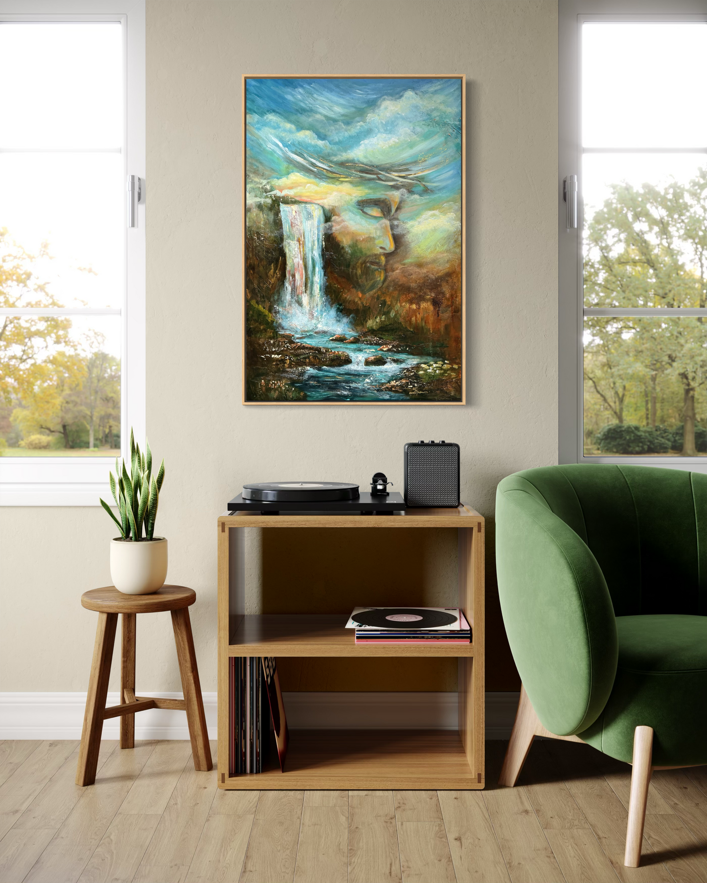 LIVE PAINTING 1 - FINE ART PRINT