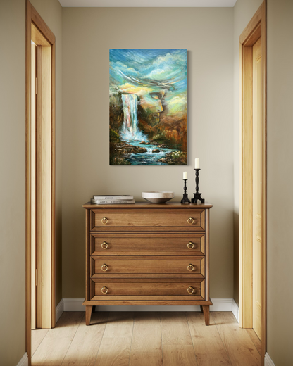 LIVE PAINTING 1 - FINE ART PRINT