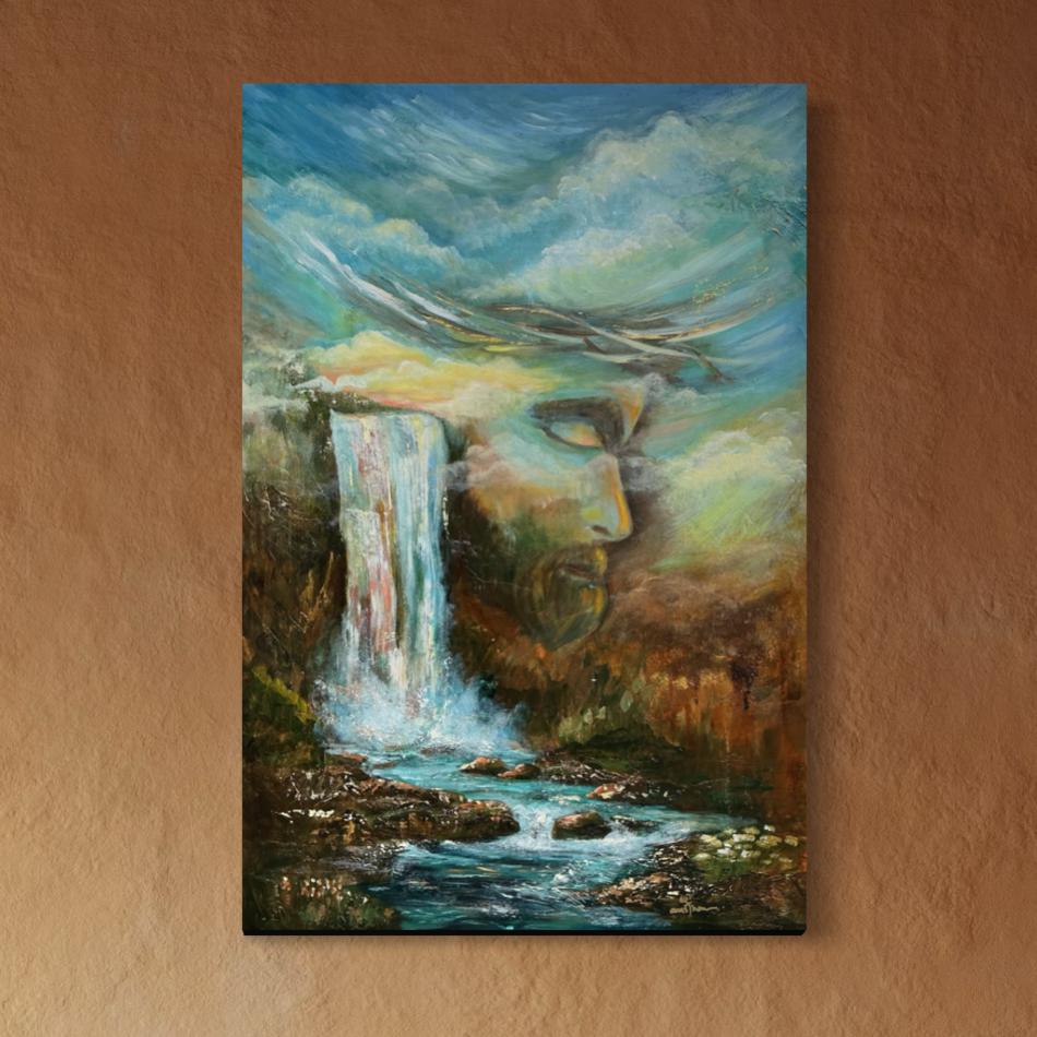 LIVE PAINTING 1 - FINE ART PRINT