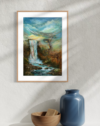 LIVE PAINTING 1 - FINE ART PRINT