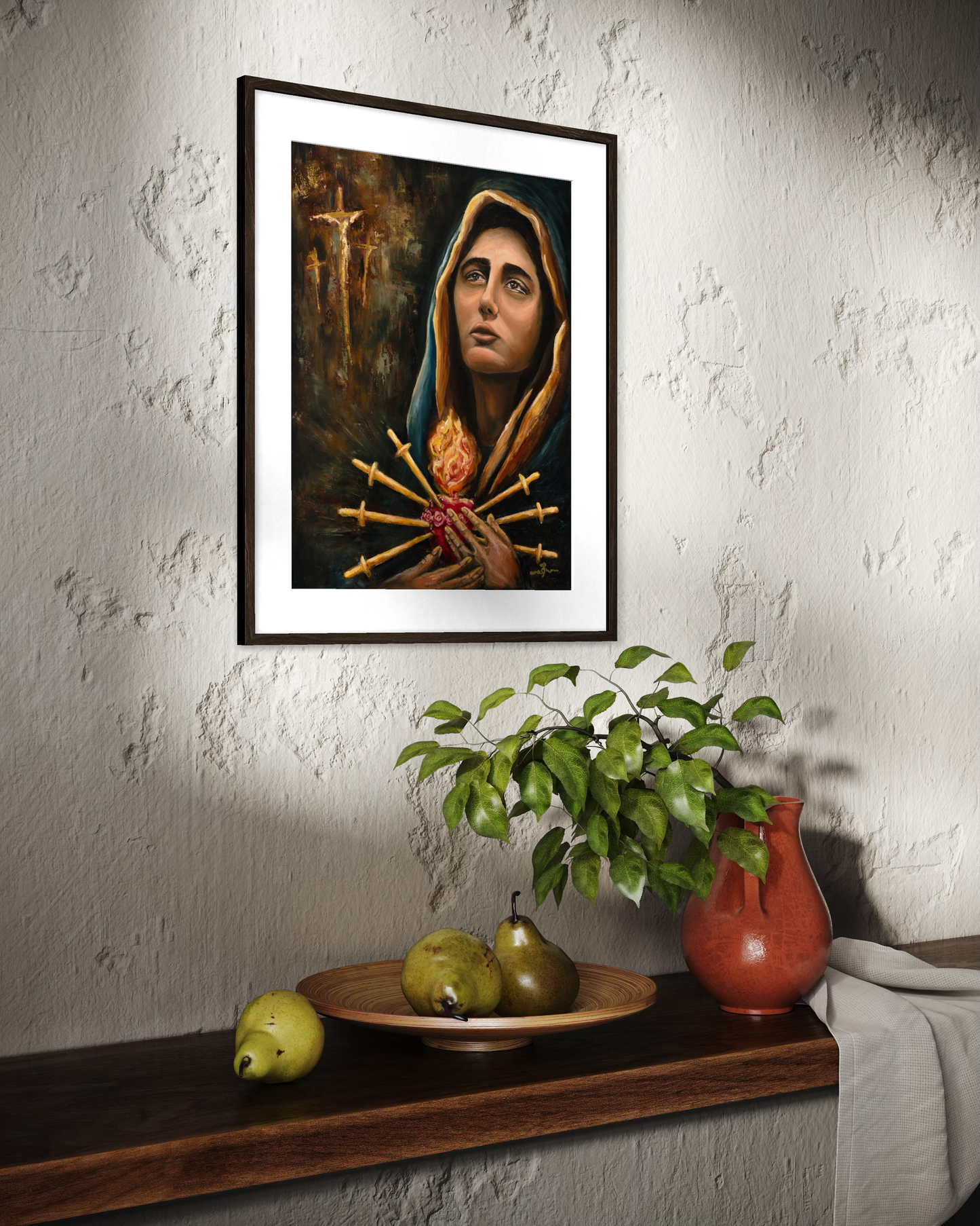 LADY OF SORROW - FINE ART PRINT