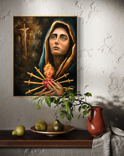 LADY OF SORROW - FINE ART PRINT