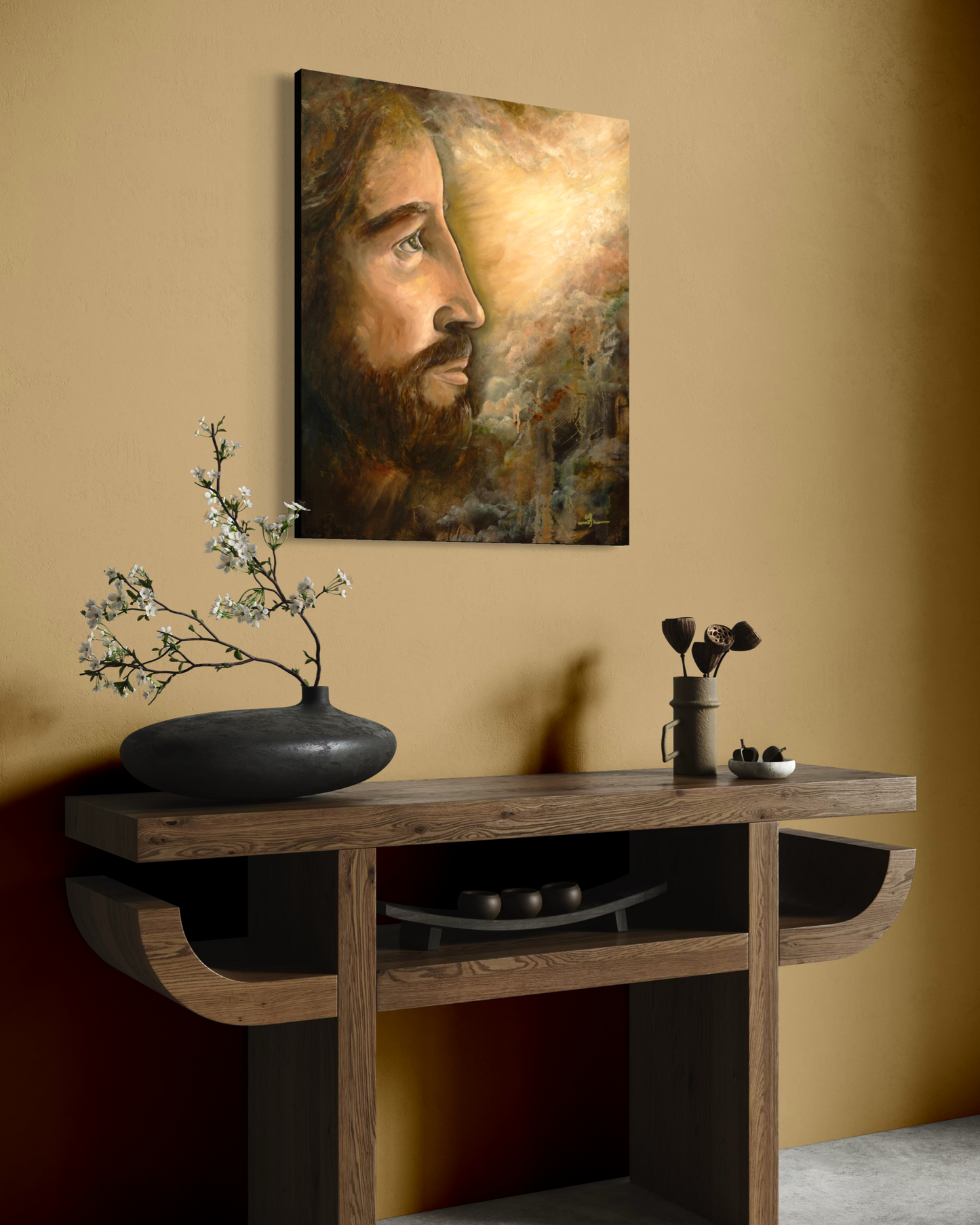 BECAUSE HE LIVES - FINE ART PRINT