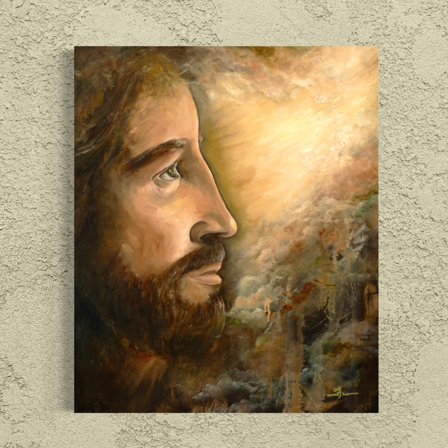 BECAUSE HE LIVES - FINE ART PRINT
