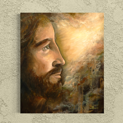 BECAUSE HE LIVES - FINE ART PRINT