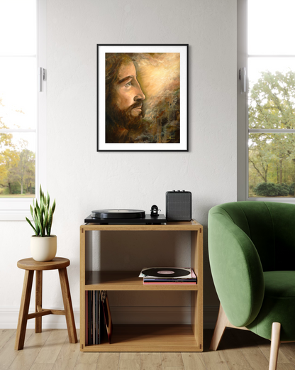 BECAUSE HE LIVES - FINE ART PRINT