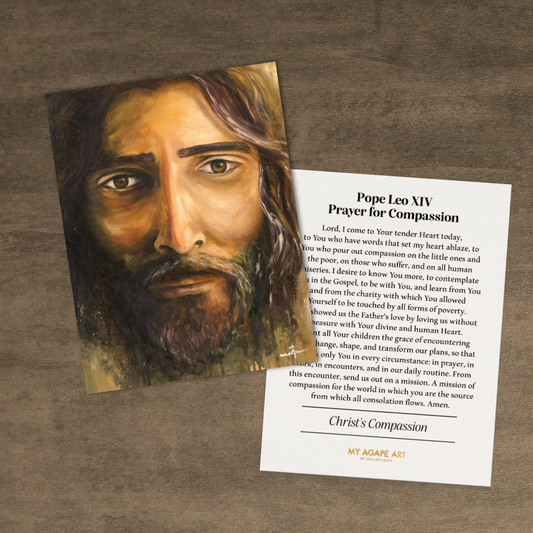 CHRIST’S COMPASSION - PRAYER CARD