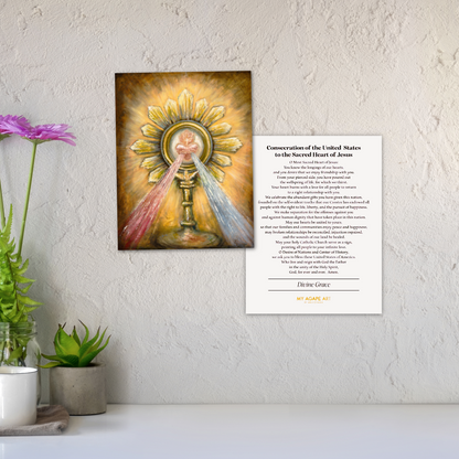 DIVINE GRACE - PRAYER CARD
