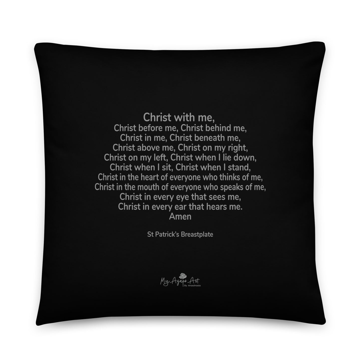 ST PATRICK'S BREASTPLATE - PRAYER PILLOW