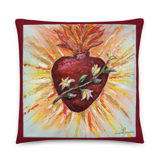 MOST CHASTE HEART OF JOSEPH - PRAYER PILLOW