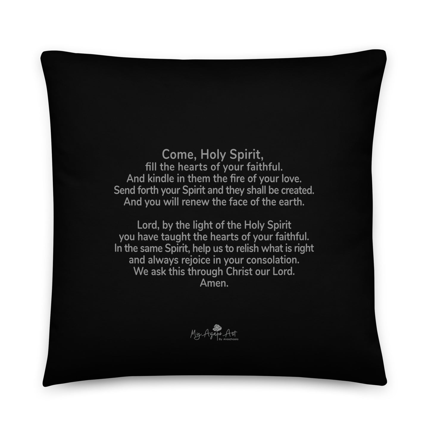 HOLY SPIRIT PRAYER PILLOW