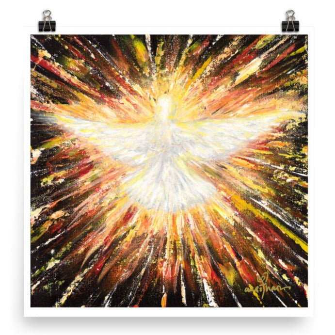 COME HOLY SPIRIT COME - FINE ART PRINT